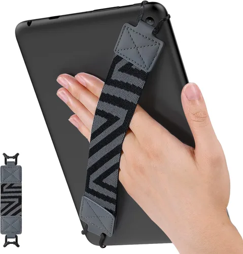 Vista 26 de MoKo Correa de mano de seguridad para tablet de 9 a 11 pulgadas, iPad/IP-ad Pro/iPad Air/Kindle Fire HD/Samsung, correa de mano versátil de alta
