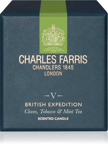Vista 4 de Charles Farris Vela perfumada de lujo – 1 mecha, vertida a mano, larga duración, combustión limpia, 7.5 onzas, quema hasta 50 horas, fabricada