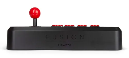 Vista 9 de PowerA Fusion Wireless Arcade Stick for Nintendo Switch, Lite, Fight Stick, Gamepad, Game Controller, Bluetooth Controller, AA - Nintendo Switch