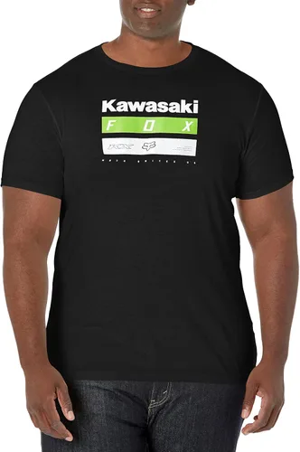 Vista 13 de Fox Racing Camiseta premium de manga corta Kawasaki para hombre
