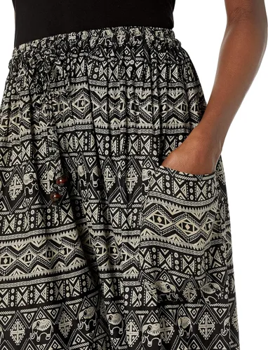 Vista 3 de Lannaclothesdesign Elefante Hippie Boho Yoga Harem Pantalones