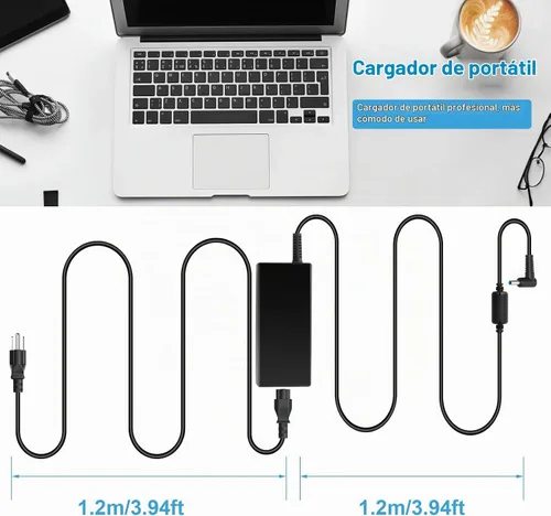 Vista 6 de Fancy Buying 65W/45W Compatible con cargador de portátil HP
