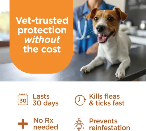 Vista 5 de Tópico Tevrapet FirstAct Plus contra pulgas y garrapatas para perros