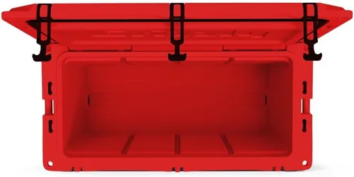 Vista 5 de Grizzly 100 Cooler Cofre de hielo de 100 cuartos de galón duradero con aislamiento rotomoldeado Fabricado en Estados Unidos Garantía de por