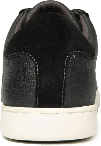 Vista 5 de Zapatos deportivos Oxford casuales para hombre, de cuero genuino, diseño de moda, zapatos bajos para caminar para hombres