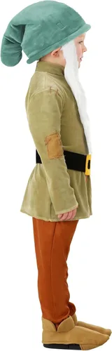 Vista 5 de Disfraz de Disney Sleepy Dwarf para niños pequeños, Multicolor