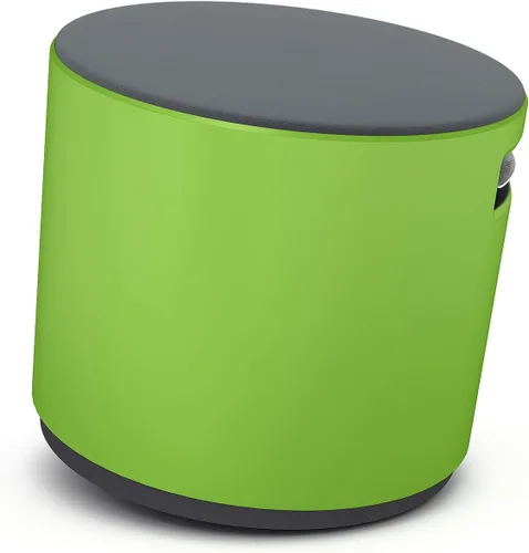 Vista 4 de Banco Turnstone by Steelcase Buoy, Tela, Negro