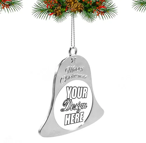 Vista 15 de Adornos de Navidad personalizados, colgante de cerámica personalizado con foto, texto/imagen, adorno colgante personalizado para parejas, niños