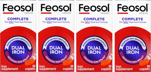 Vista 4 de Feosol Comprimidos de hierro Bifera Complete 30 ea por Feosol