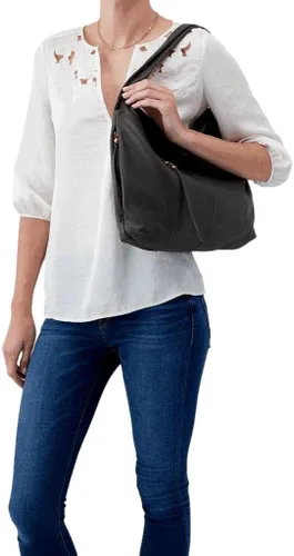 Vista 2 de HOBO Bolso de hombro Alannis para mujer, Sage Brush, OS, Verde