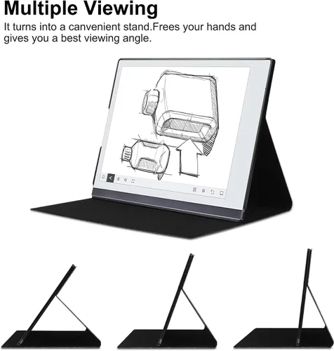 Vista 3 de Funda para tableta Remarkable 2, delgada, ligera, con soporte para bolígrafo para tableta de papel Remarkable 2 de 10.3 pulgadas, lanzada en 2020