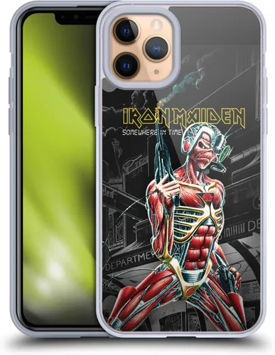 Vista 136 de Head Case Designs Funda de gel suave con licencia oficial de Iron Maiden Brave New World, compatible con Apple iPhone 7 Plus/iPhone 8 Plus Nuevo