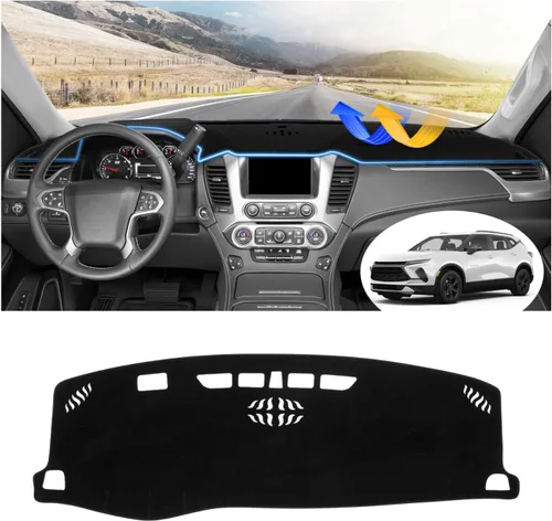 Vista 50 de FIILINES Cubierta para tablero Compatible con Mazda 3 2010-2013 Accesorios Tapete para tablero para Mazda 3 Accesorios Tapete para salpicadero