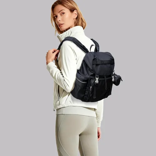 Vista 9 de Mochila para pañales con cambiador, funda para chupete y correas para cochecito, bolsillos aislados, resistentes al agua, artículos esenciales