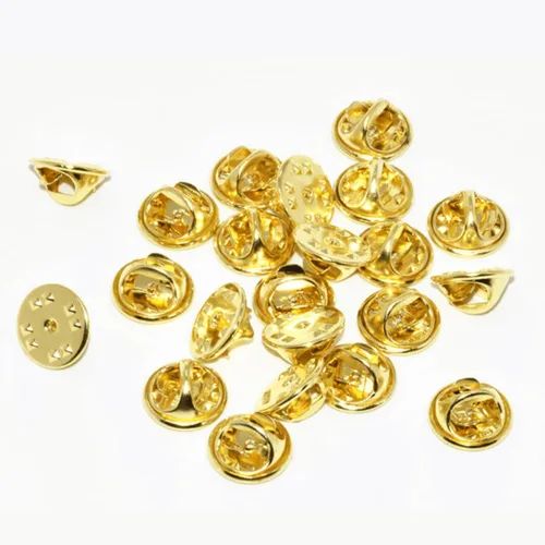 Vista 3 de Insignia de embrague de latón embragues embragues de repuesto (oro, 50 piezas)
