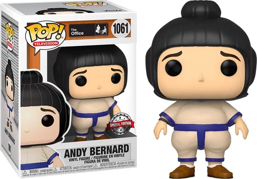 Vista 2 de Funko Pop The Office - Andy en traje de sumo