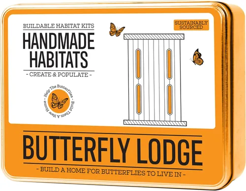 Vista 9 de Gift Republic Handmade Habitats - Kit de hotel de abeja personalizado con 6 lápices de madera para colorear