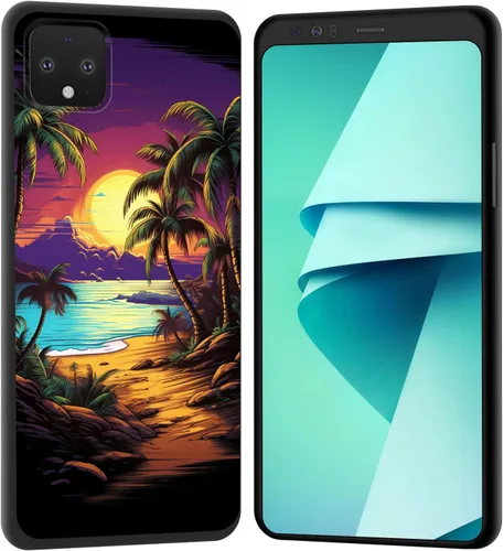 Vista 33 de Funda para Pixel 4 XL, funda de goma de silicona suave a prueba de golpes, funda protectora de cuerpo completo para Google Pixel 4 XL, ciervo