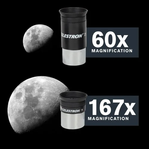 Vista 9 de Telescopio computarizado Celestron modelo NexStar 130 SLT