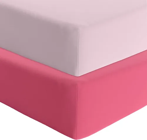 Vista 15 de Featherhead™ Paquete de 2 sábanas bajeras para moisés para bebé niño y niña, 100% algodón de jersey, 16 x 32 pulgadas, ajuste universal para colchón