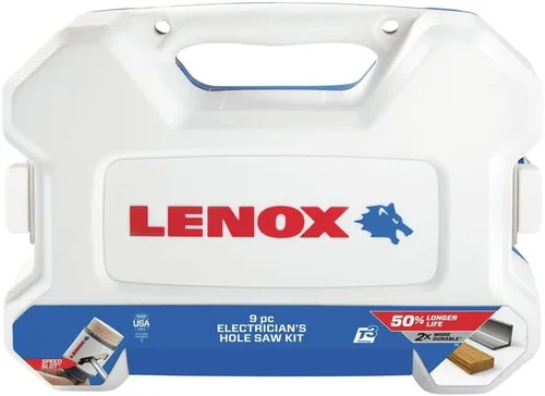 Vista 4 de LENOX Ranura de velocidad bimetálica de 9 piezas Elec