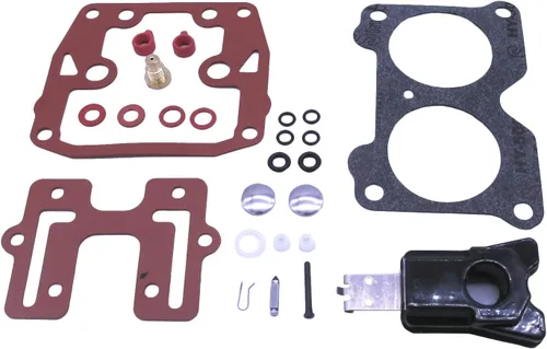 Vista 2 de Motor de barco 0439076 439076 777718 390055 392550 398526 435443 434888 439076 433519 Kit de reparación de carburador para Evinrude Johnson OMC V4