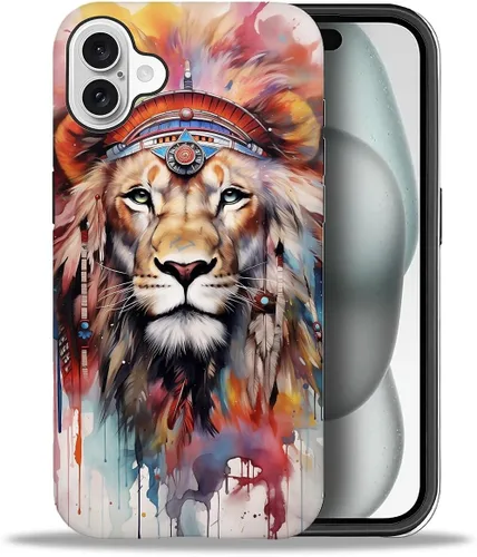 Vista 35 de CARLOCA Compatible con iPhone 12, Funda de Art Deco con patrón, TPU suave + PC duro 2 en 1, Funda protectora única con patrón, antiarañazos, TPU