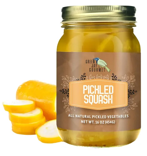 Vista 12 de Lanzas de espárrago en escabeche Green Jay Gourmet en frasco - Vegetales frescos en escabeche envasados a mano para cocinar y despensa – Espárragos