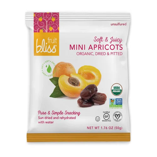 Vista 6 de Albaricoques turcos sin sulfatar – Bocadillos orgánicos de frutas secas de albaricoques – Snacks saludables para aperitivos sobre la marcha