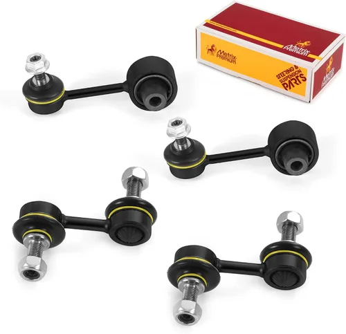 Vista 93 de Metrix Premium Chassis Parts - Kit de 4 piezas de barra estabilizadora delantera y trasera con enlace de extremo de barra estabilizadora para Ford