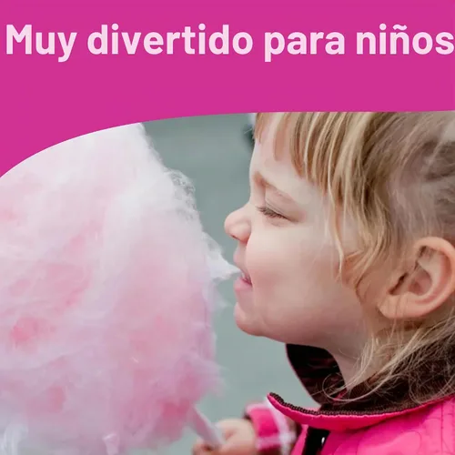Vista 7 de Concesión Essentials - CE Azúcar para hilo de azúcar - Paquete de 2 unidades de azúcar para hilo de azúcar sabor vainilla rosada y frambuesa azul