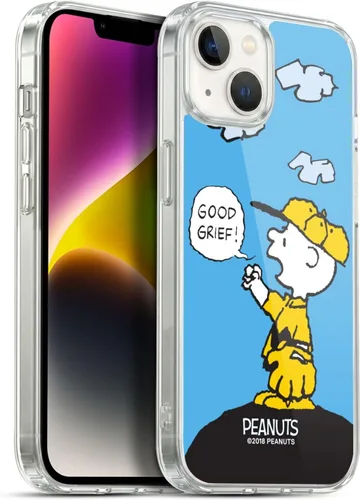Vista 58 de Head Case Designs Funda de gel suave con licencia oficial de Peanuts Autumn Charlie Brown compatible con Apple iPhone 7 Plus/iPhone 8 Plus
