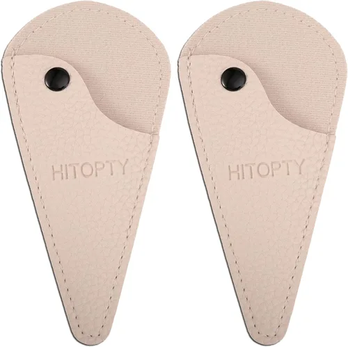 Vista 8 de Juego de 2 fundas protectoras para tijeras pequeñas de 5.3 pulgadas Funda de piel sintética, compacta, ambidiestra, para almacenar tijeras