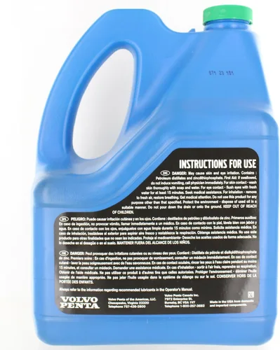 Vista 2 de Volvo Penta Nuevo OEM VDS-4.5 Aceite de motor diesel SAE 15W-40 1 galón, 23219274