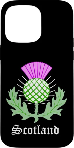 Vista 21 de Scottish Thistle Flower Celtic Symbol Scotland Gifts Case for iPhone 17