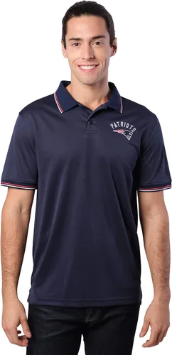Vista 16 de Ultra Game - Polo de jersey de la NFL para hombre, súper suave y de secado rápido