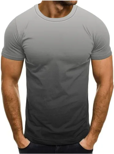 Vista 13 de Camisetas gráficas de gran tamaño para hombre, camisetas atléticas de manga corta con cuello redondo, divertidas camisetas atléticas