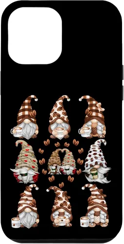 Vista 26 de Novelty Coffee Graphic For Women And Men Funny Gnome Case for iPhone 16