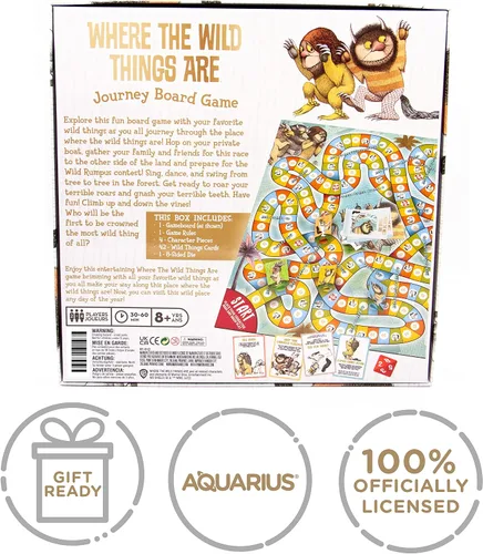 Vista 7 de AQUARIUS Juego de mesa Where The Wild Things are Journey, diversión para niños y adultos, mercancía y coleccionables con licencia