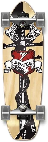 Vista 9 de YOCAHER Nuevo Longboard Completo - Mini Cruiser- Banana Cruiser 27" X 8