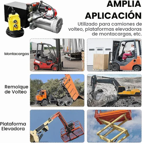 Vista 2 de Unidad de suministro doble hidráulica/de arranque de simple efecto, L12t160123YYDLDY3S-1