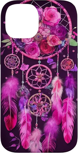 Vista 4 de Feather and Flower Dream Catcher Designed Case for iPhone 17