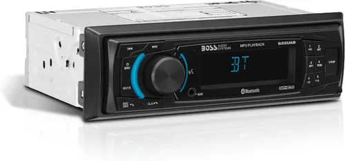Vista 7 de BOSS Audio Systems 609UAB Estéreo multimedia para automóvil - Din único, audio Bluetooth y llamadas manos libres, micrófono integrado, reproductor