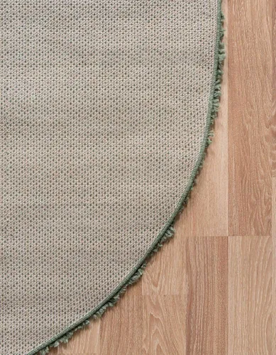 Vista 274 de Unique Loom Colección Davos Shag - Alfombra Lino
