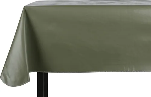 Vista 13 de Yourtablecloth - Mantel de vinilo de alta resistencia rectangular o cuadrado – calibre 6 – parte trasera de franela – mantel lavable