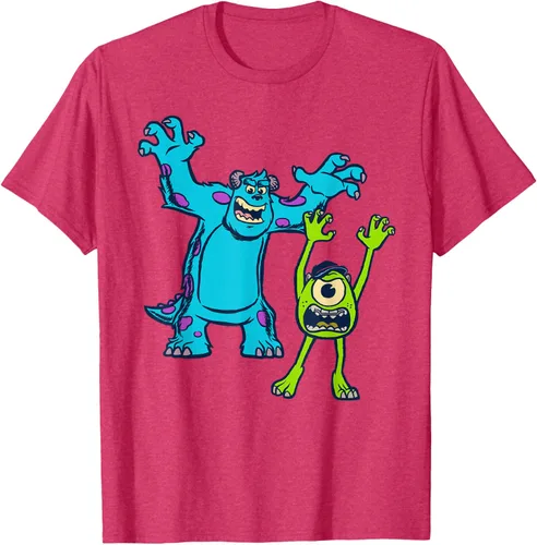 Vista 30 de Camiseta de la Universidad Sulley y Mike de los Monsters de Disney Pixar