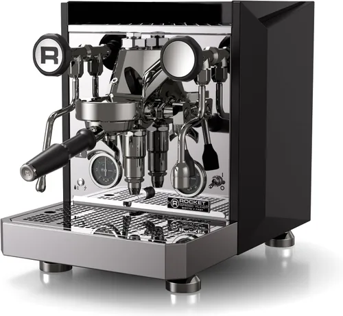 Vista 11 de Rocket Espresso Giotto FAST V - Máquina de café expreso, bomba vibratoria, intercambiador de calor, control de temperatura PID, cromado Cromo