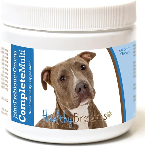 Vista 77 de Healthy Breeds Affenpinscher todo en uno multivitamínico suave masticable 60