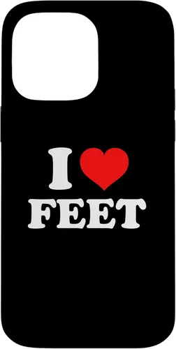 Vista 20 de Funda para iPhone 13 I Love Feet