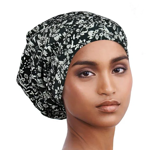 Vista 87 de Alnorm - Gorro con forro de satén y suave banda elástica para hombres y mujeres, talla única Se ajusta a la mayoría